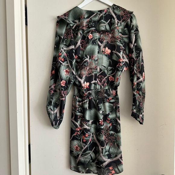 Johanna Ortiz x H&M Floral Print Mini Dress NWT - Picture 3 of 6